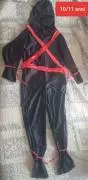 costume carnevale ninjia 10/11 anni