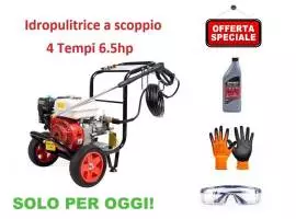 Idropulitrice da 6.5 Cv motore a scoppio 4tempi be