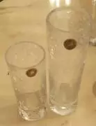 Bicchieri di cristallo a piombo