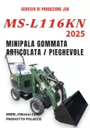 MINI PALA GOMMATA ARTICOLATA PIEGHEVOLE MS-L116KN