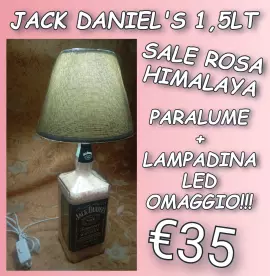 Lampade bottiglie artigianali decorative