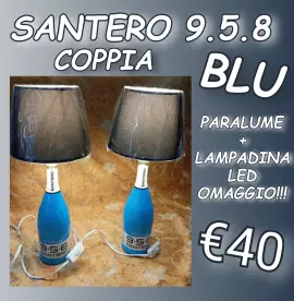 Lampade bottiglie artigianali