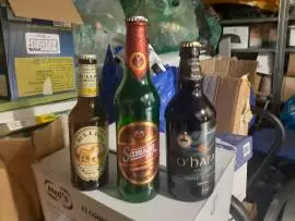 Birre vuote da collezione