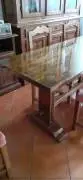 Tavolo stile frattino in noce