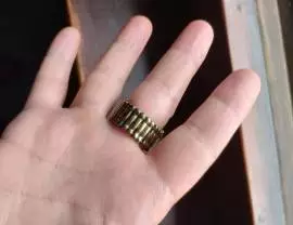 anello con gufo