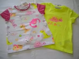 2 MAGLIETTE CHICCO PER BIMBE - 2anni