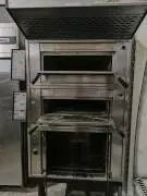 Forno per pizza in teglia piu' cella lievitazione