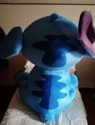 Peluche grande Stitch blu parlante