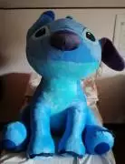 Peluche grande Stitch blu parlante