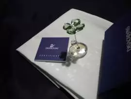 FIORELLINO QUADRIFOGLIO SWAROVSKI WINTAGE FUORI PR