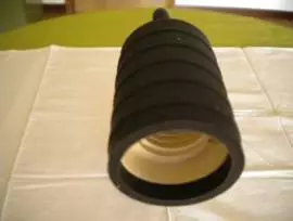 LAMPADA A MURO REGOLABILE A 360 GRADI NERA