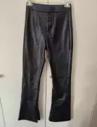 pantaloni ecopelle donna XS