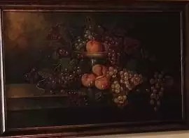 Dipinto Olio su tela Natura morta Rollando Conti