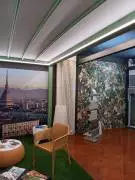 PERGOLA AUTOPORTANTE CON TELO A IMPACCHETTAMENTO